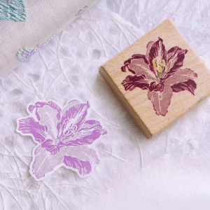 Lily Wooden Stamp