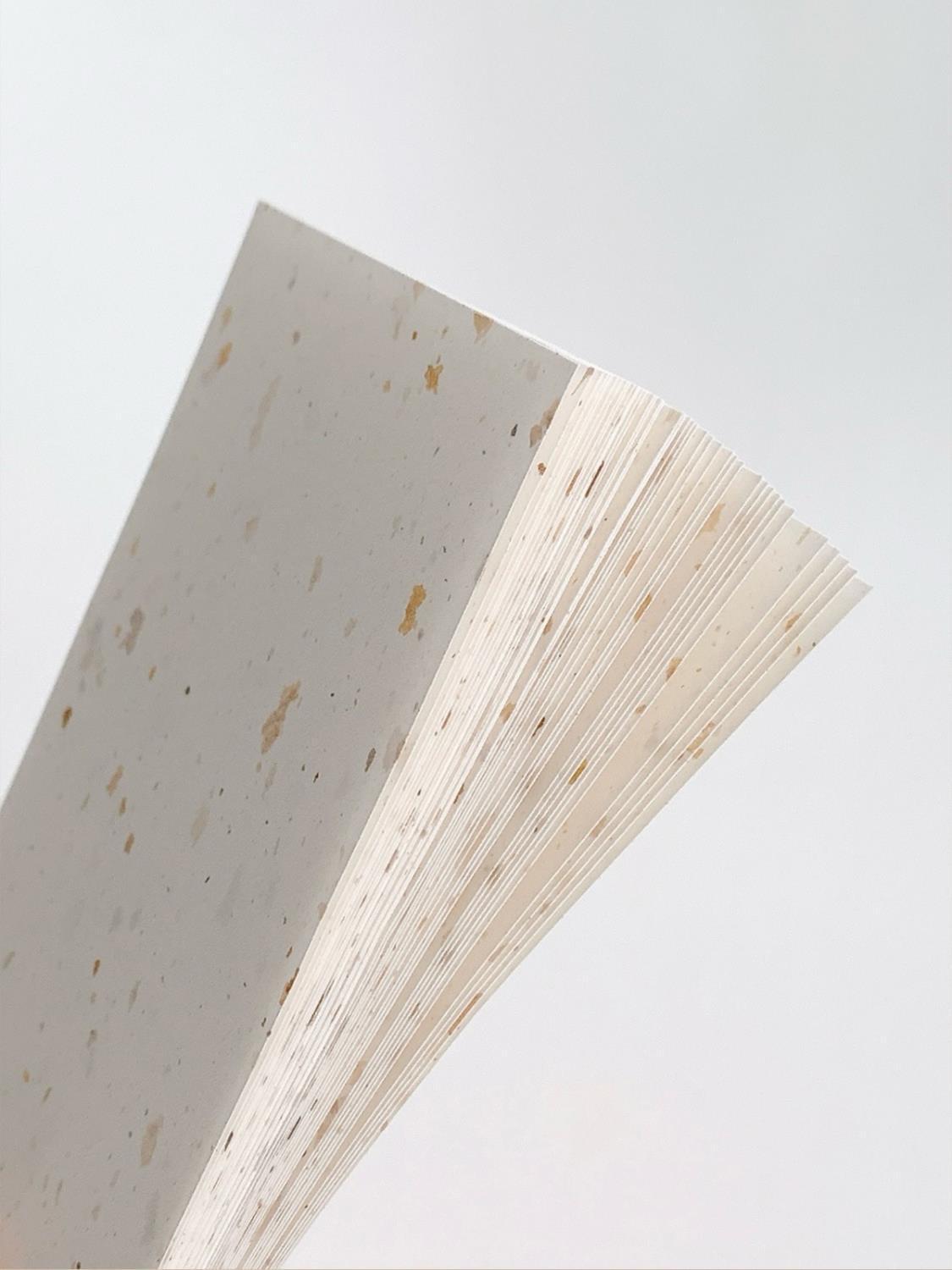 120 g Upcycled Coffee Paper Planner Inserts | 20 Sheets | A6, Personal, FC Compact, Pocket, Mini 5 - Image 4