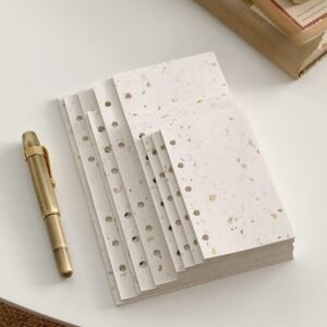 120 g Upcycled Coffee Paper Planner Inserts | 20 Sheets | A6, Personal, FC Compact, Pocket, Mini 5